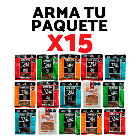 Arma tu paquete X15 bolsas chicas